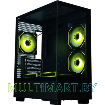 Корпус XASTRA Q400M 5ARGB-C6-UC Black (Q400M-5FM12A-C6-UC)